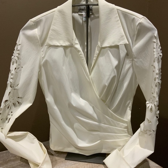 White dressy top - Picture 1 of 4